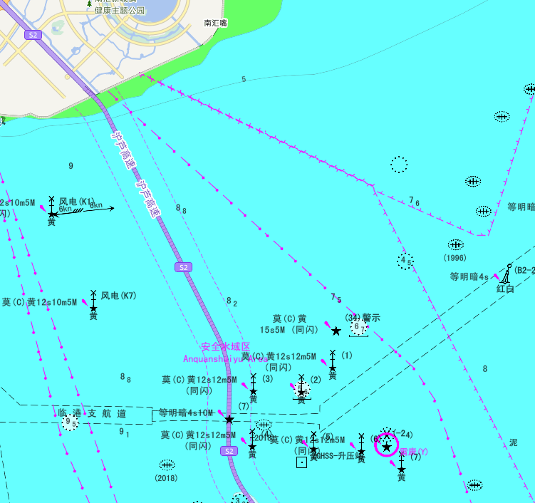 中国沿海栅格海图